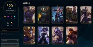 Conta TOP league of legends LOL