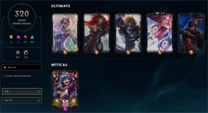 Conta TOP league of legends LOL