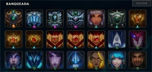 Conta TOP league of legends LOL