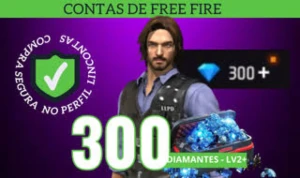 Contas Ff Gemada Com 300 Dima - Free Fire