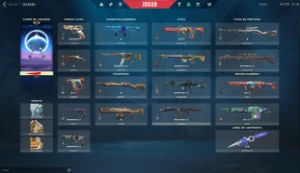 Conta Diamante 3 com MUITAS SKINS - Valorant