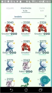 conta pokemon go - Pokémon