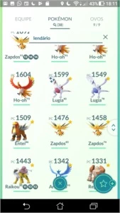 conta pokemon go - Pokémon