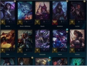 Conta Diamante 1 MMR Mestre ( VENDA EXPRESSA) - League of Legends LOL