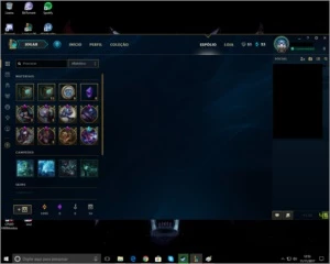 Conta full Champs-67 skins-Honra 5-G4 Solo/G3 Flex/P2 3x3 - League of Legends LOL