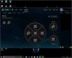 Conta full Champs-67 skins-Honra 5-G4 Solo/G3 Flex/P2 3x3 - League of Legends LOL