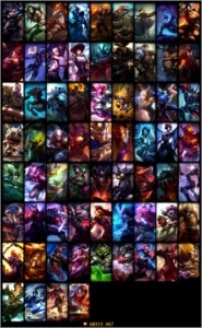 Conta full Champs-67 skins-Honra 5-G4 Solo/G3 Flex/P2 3x3 - League of Legends LOL