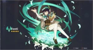 Conta Genshin AR 42 xiao, diluc, lança de jade, harpa - Genshin Impact