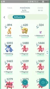 Conta de pokemon go - Pokémon