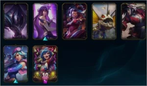 Conta de lol nível 15, 7 skins - League of Legends