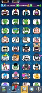 Conta de Clash royale Com 10K De Troféus Por 62$