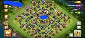 Conta clash of clans CV 14