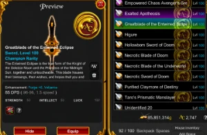 Conta Aqw Endgame Hard Farms Pronta Pra Qualquer Conteudo - Adventure Quest World