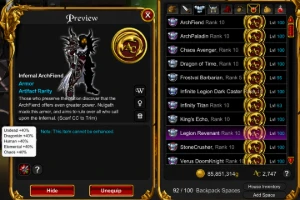 Conta Aqw Endgame Hard Farms Pronta Pra Qualquer Conteudo - Adventure Quest World