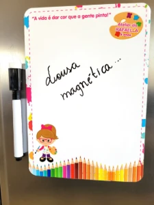 Lousa Magnética Pintura Personalizada com Caneta