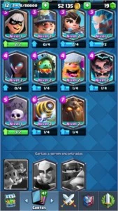 Conta de Clash Royale