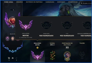 Contas Mestre - O Menor Preço! - League Of Legends Lol