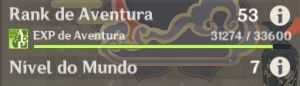 Conta Genshin -> Xiao, Diluc, Zhongli, Mona AR 53 - Genshin Impact