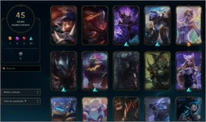 Conta de League of Legends LV 195 LOL
