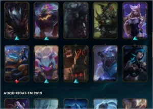 Conta de League of Legends LV 195 LOL