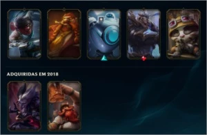 Conta de League of Legends LV 195 LOL