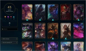 Conta de League of Legends LV 195 LOL