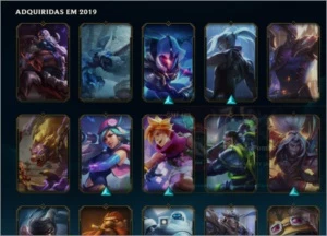 Conta de League of Legends LV 195 LOL