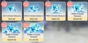 AR 56 - Conta 100% F2P - User Disponível - Genshin Impact