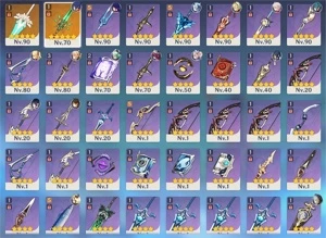 AR 56 - Conta 100% F2P - User Disponível - Genshin Impact