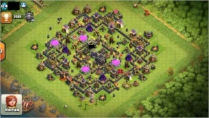 Conta Clash of Clans CV9