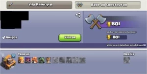 Conta Clash of Clans CV9