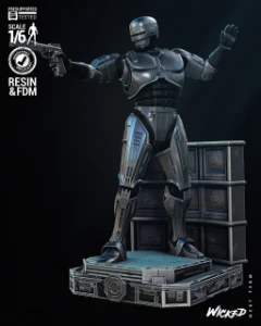 Robocop Sculpture stl 3d - Outros