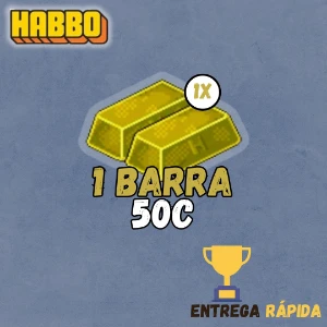 Barra de Ouro Habbo Hotel (50c)