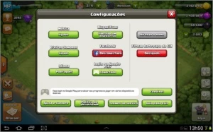 Clash of Clans cv 9 quase full nivel 104