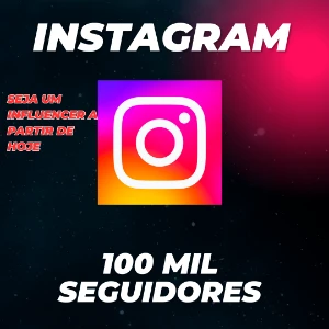 Conta instagram 100k promoção - Redes Sociais