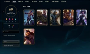 Conta League of Legends Season 1 com Jarvan Vitorioso LOL