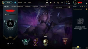 CONTA LOL - League of Legends