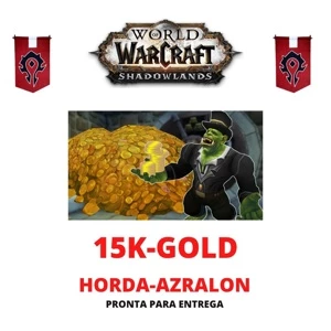 WOW GOLD -SERVIDOR AZRALON HORDA! 15K - Blizzard