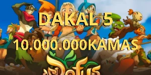 10.000.000Kamas Dakal 5 +10%Bonus - Dofus