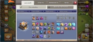 Conta Clash of Clans CV 11 com 10.700 gemas.