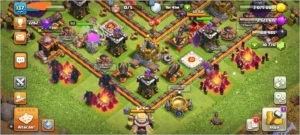Conta Clash of Clans CV 11 com 10.700 gemas.
