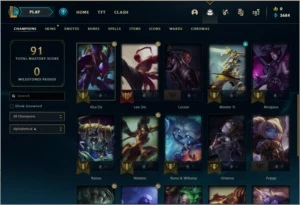 Conta LoL Diamante 4 - 81 % Win rate - League of legends