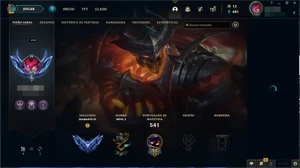 CONTA DE LOL DIAMANTE IV TODOS OS CHAMPS - League of Legends