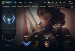 Conta Diamante 4 | 71% Win - Lol (League Of Legends) Elomoon