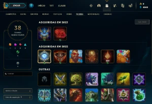 Conta Diamante 4 | 71% Win - Lol (League Of Legends) Elomoon