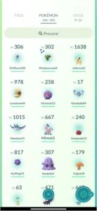 Conta Pokémon Go - Nível 25 - 1 Shiny + 1 Pokémons 100% IV