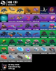 [PC] 61 skins | OG STW | Black Knight | Tubarão Mako - Fortnite