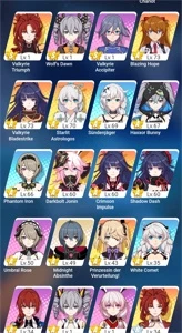 Honkai impact LvL 73 com asuka + longinus - Honkai: Star Rail