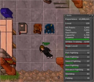 Vendo Royal paladin 139 fortera - Tibia