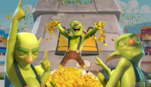 1 milhão e 500 mil de ouro direto na sua conta Clash Royale!